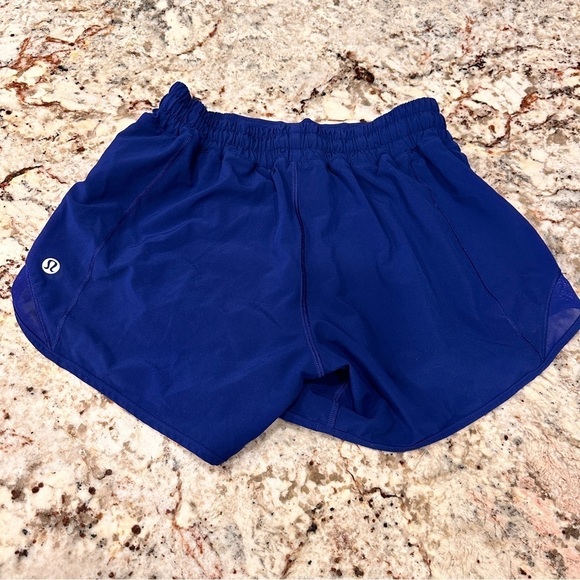 Lululemon hottie hots size 4 4” Royal blue Under Armor shorts size XS lots of 3 - Picture 11 of 11